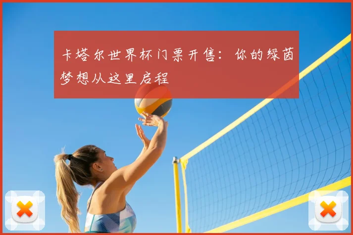 卡塔尔世界杯门票开售:你的绿茵梦想从这里启程