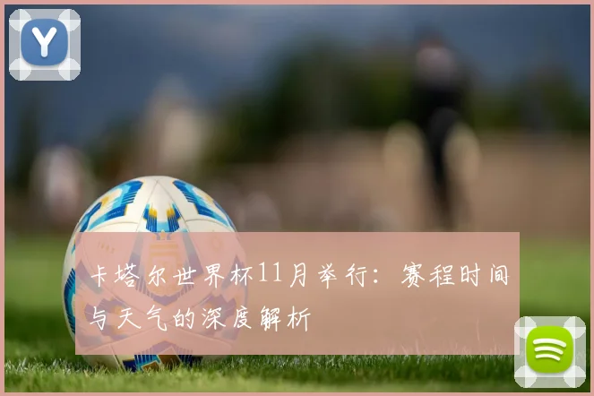 卡塔尔世界杯11月举行:赛程时间与天气的深度解析