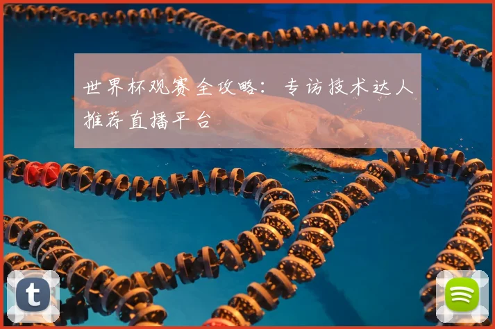 世界杯观赛全攻略:专访技术达人推荐直播平台